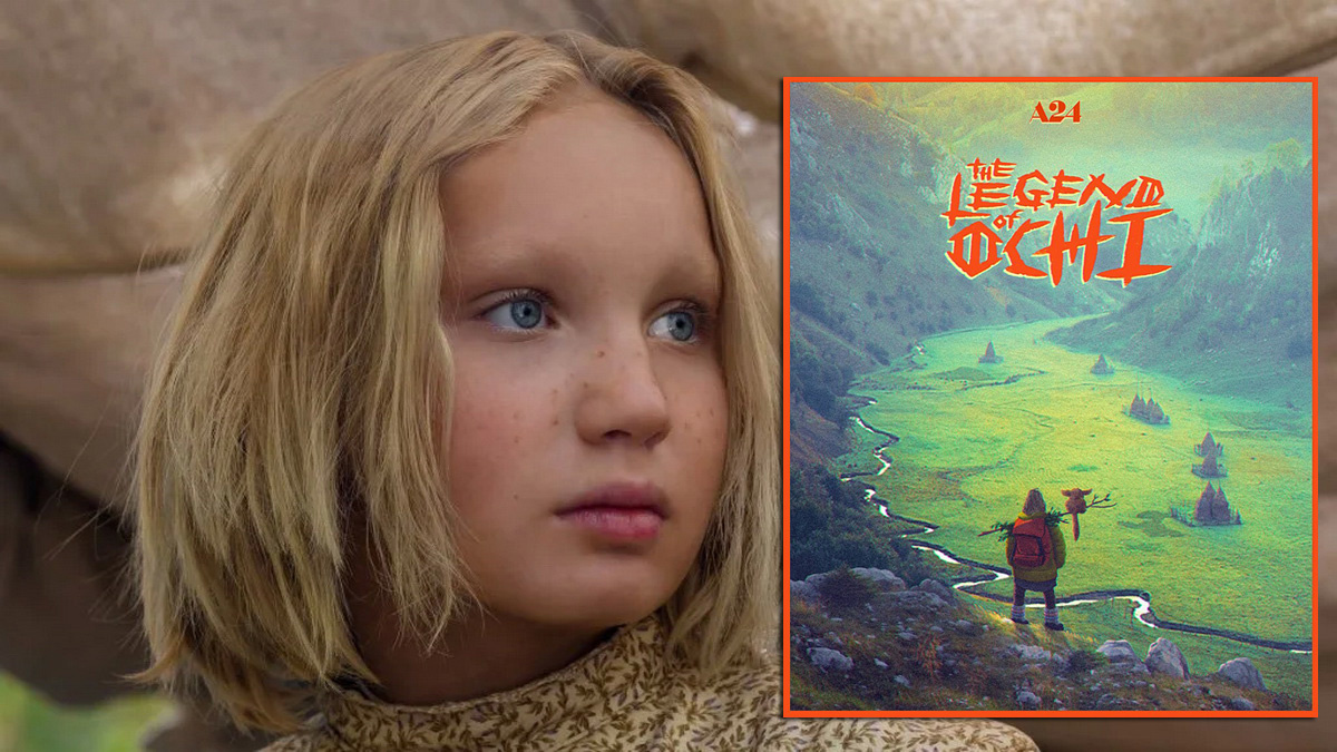 02 Кадр и постер фильма «Очи» (The Legend Of Ochi)