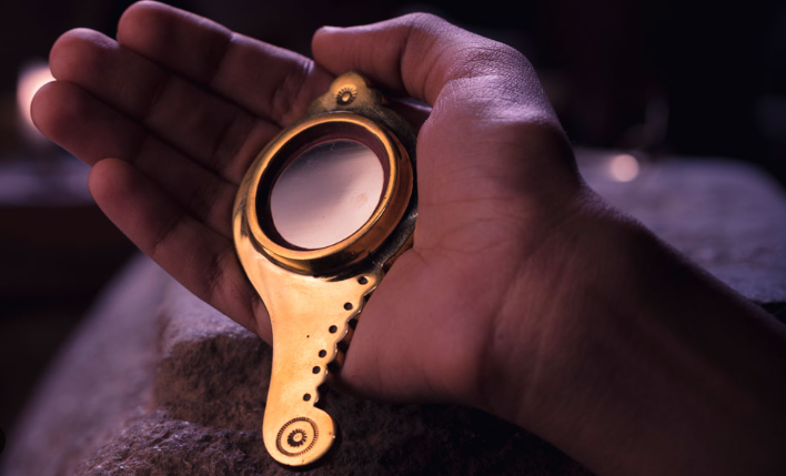 Даже маленькие зеркала довольно дороги. Фото: Kerala Tourism