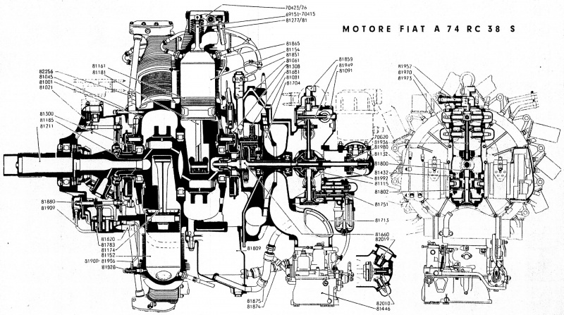 примерно так должен был выглядеть Фиат А.38