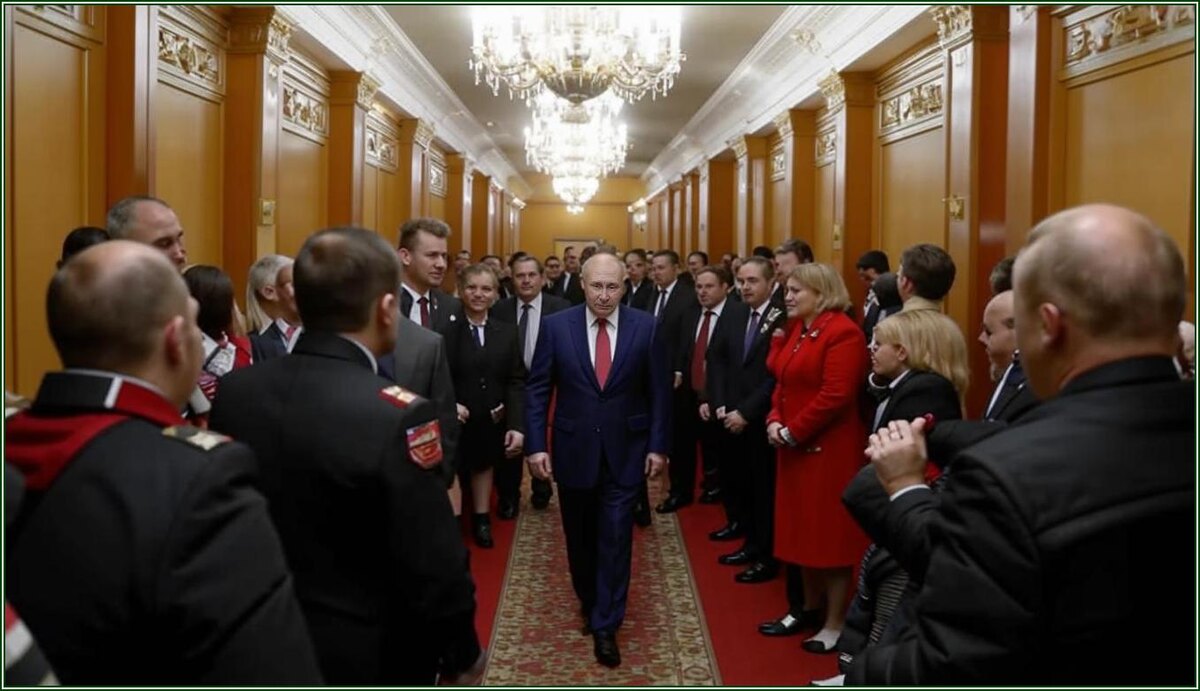 Президент Путин во сне