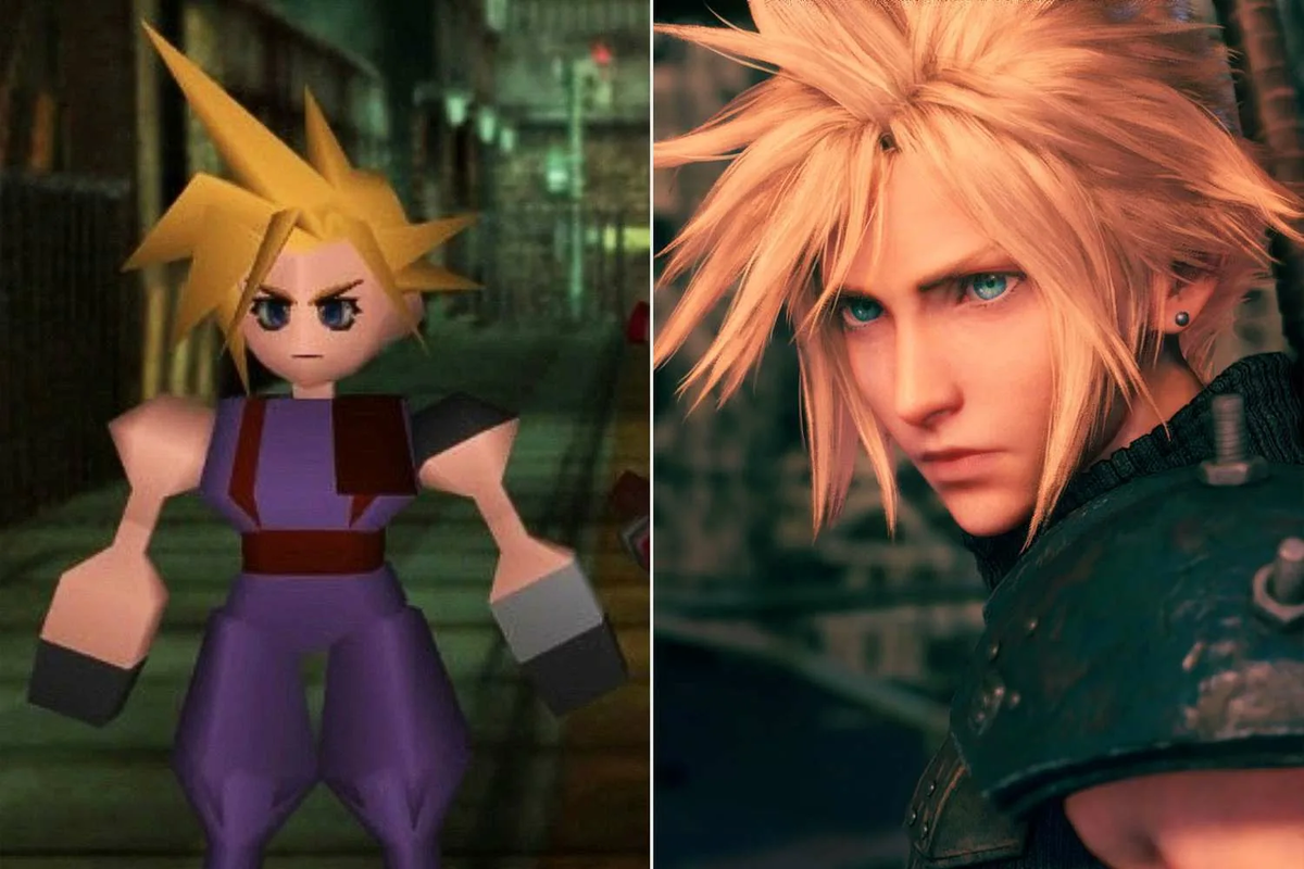 Final Fantasy 7 vs FFVII 