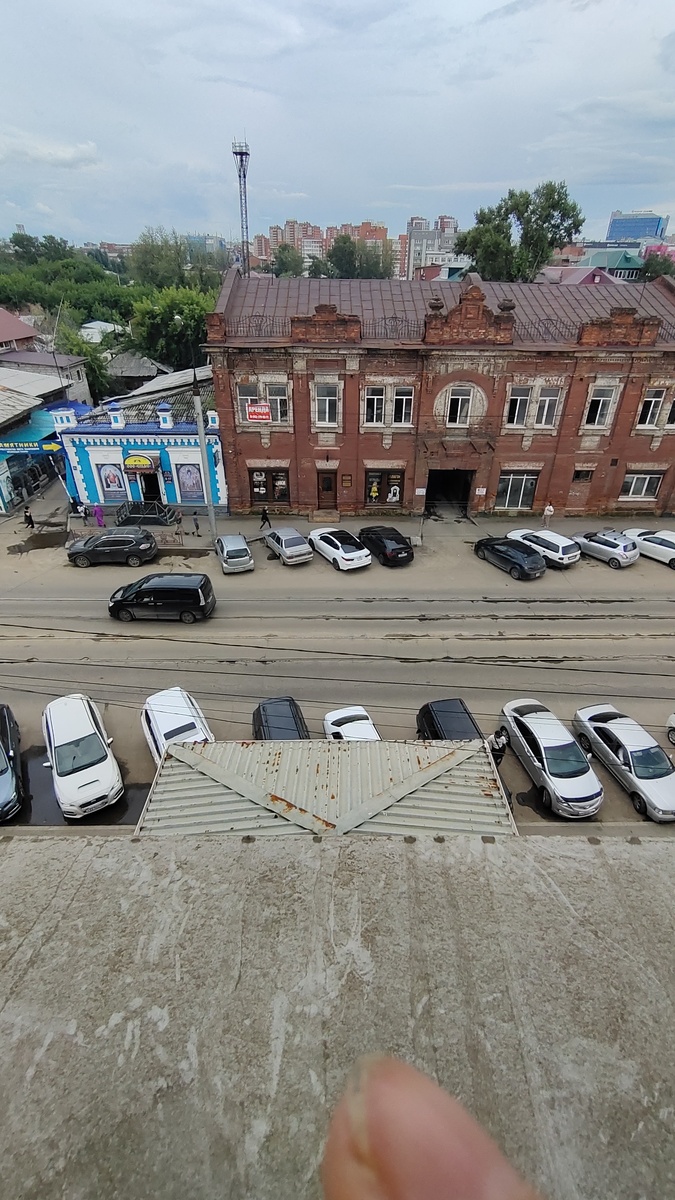 Вид из больничного окна