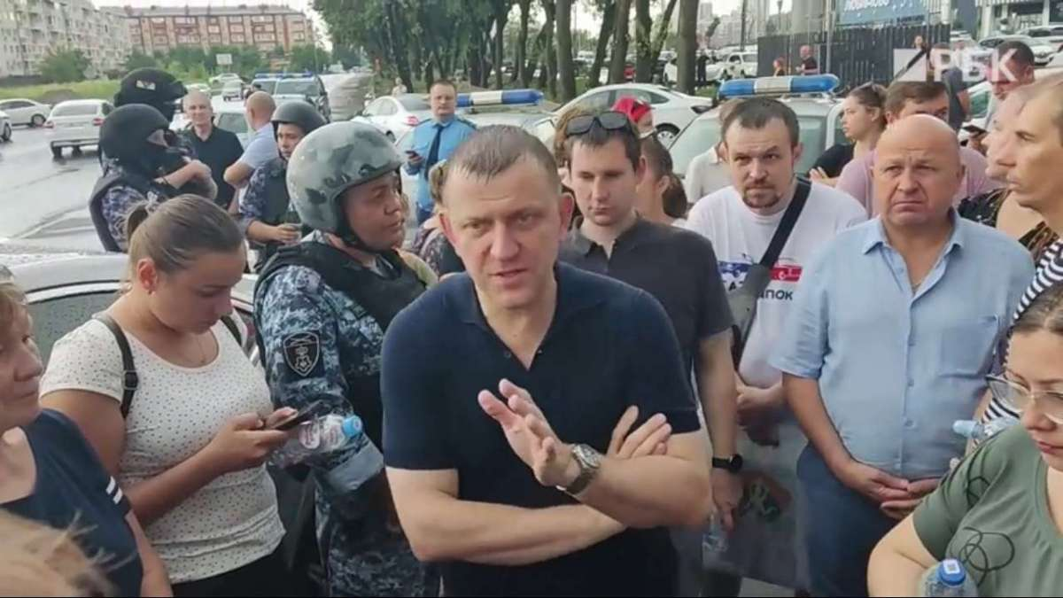 Протесты в Краснодаре из-за отключений электроэнергии