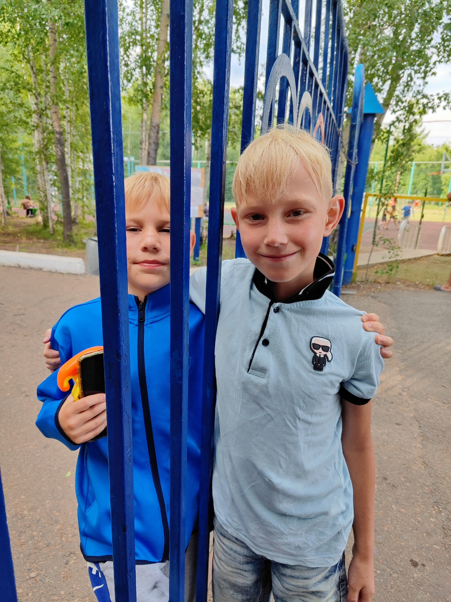 Тимур с Матвеем 😉