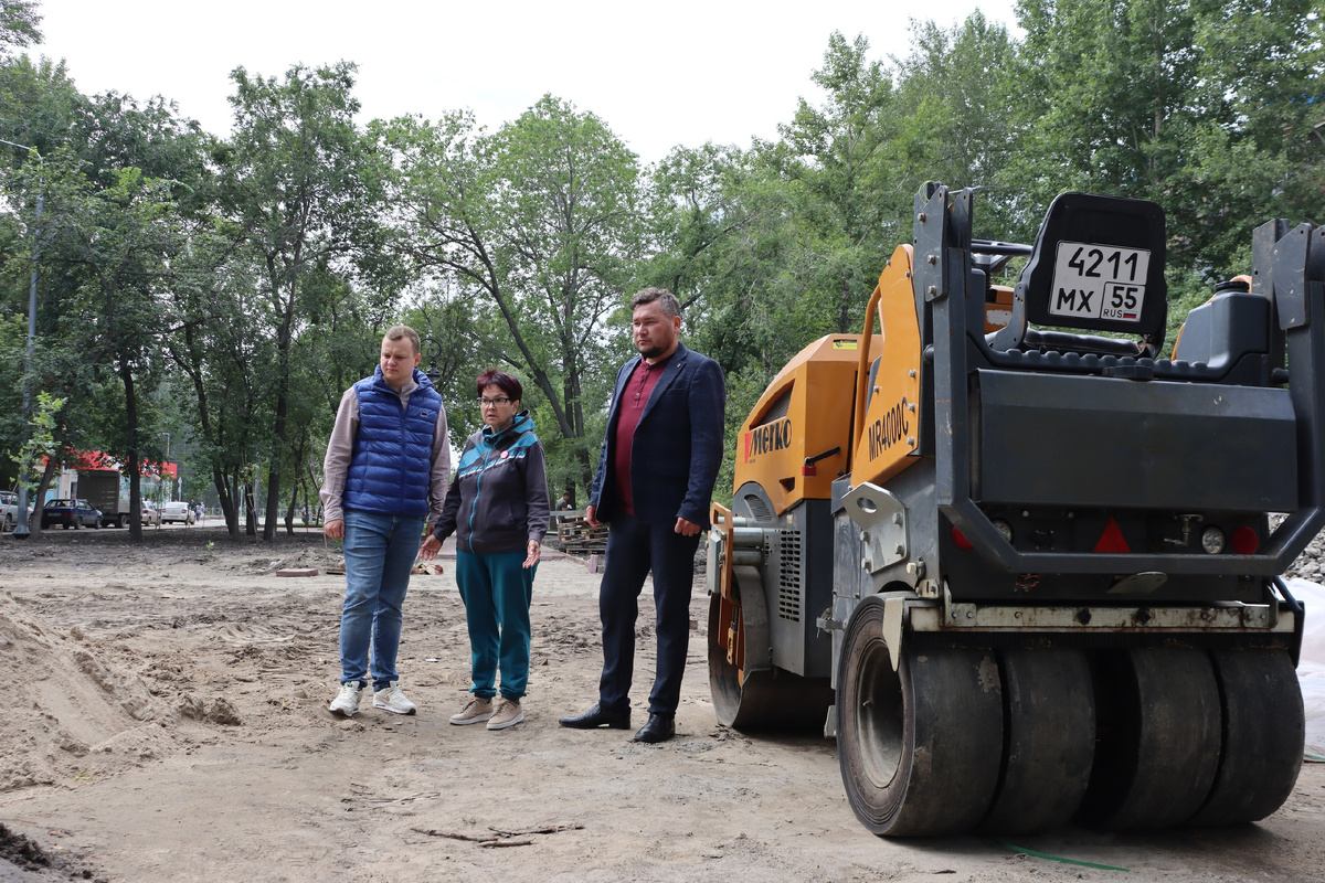 Благоустройство «Аллеи Сазоновых» в Омске | Единая Россия Омск | Дзен