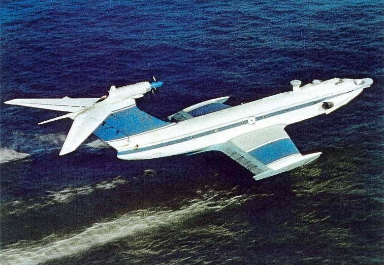 Советские экранопланы: Каспийское морское чудовище и другие.