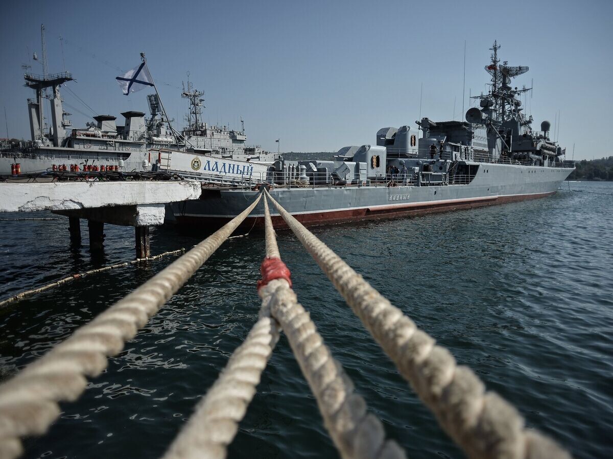    Военно-морская база Черноморского флота РФ в Севастополе© РИА Новости / Рамиль Ситдиков