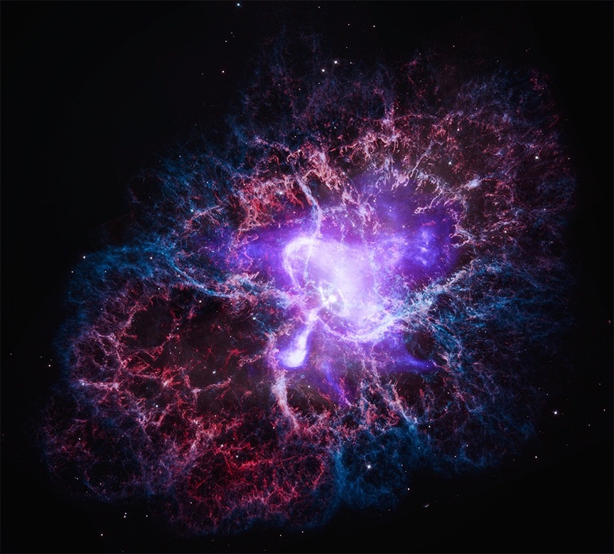    Крабовидная туманность / © NASA / SAO / CXC