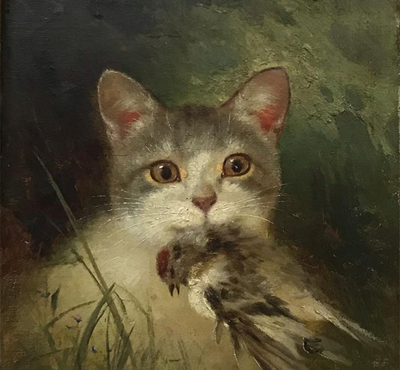 Котики - наше всё. Коты и кошки на картинах русских художников