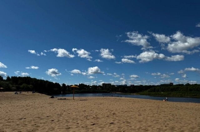    Пляж в Кируле считается безопасным. Фото: ГУ МЧС по республике Коми