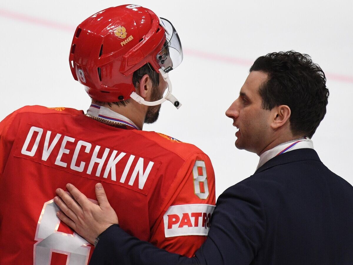    Александр Овечкин и Роман Ротенберг© РИА Новости / Григорий Сысоев