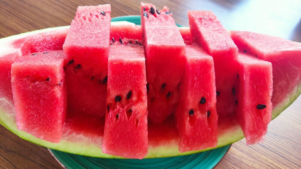 Арбуз в арбузной корочке