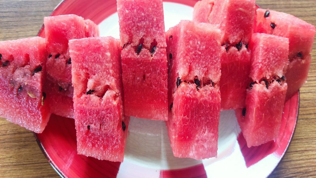 Арбуз. Как красиво нарезать