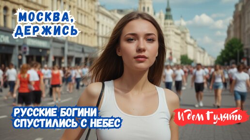 Москва, держись - Русские богини спустились с небес - Июль 2024 🔥