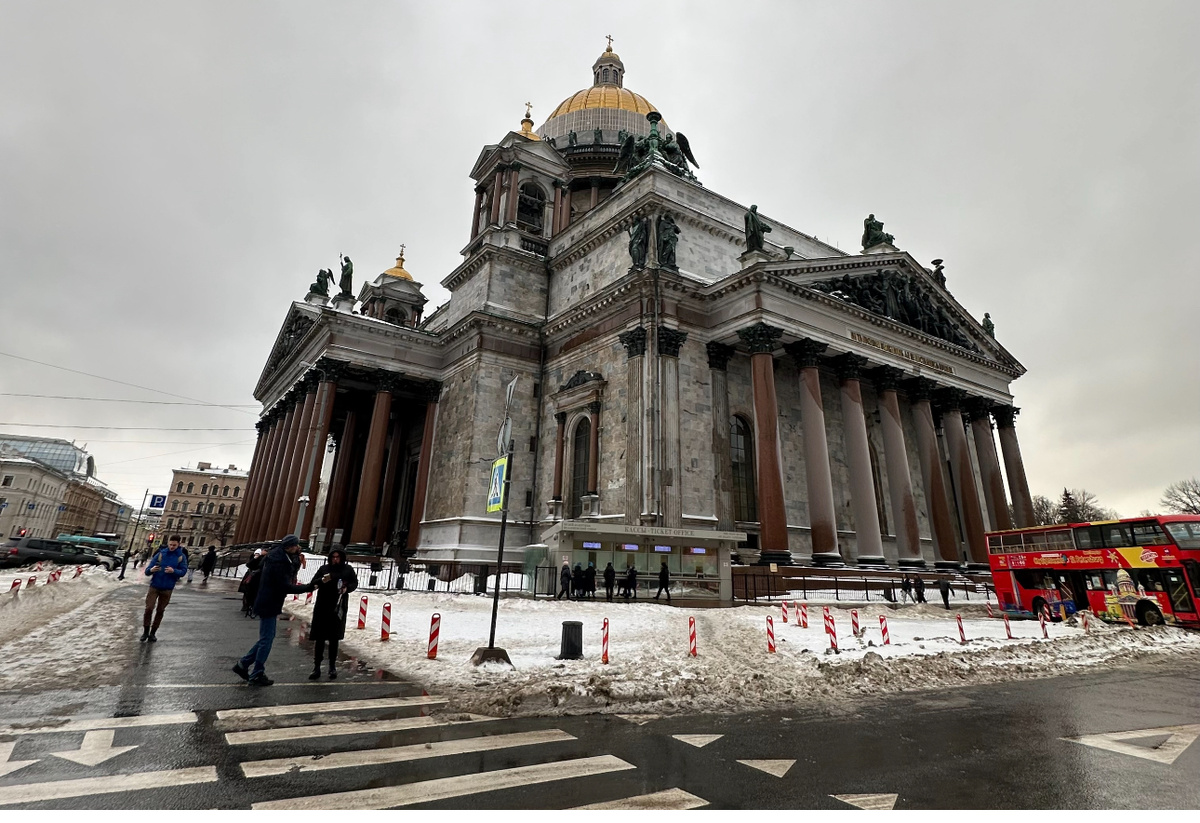 Исаакиевский собор. Январь 2024