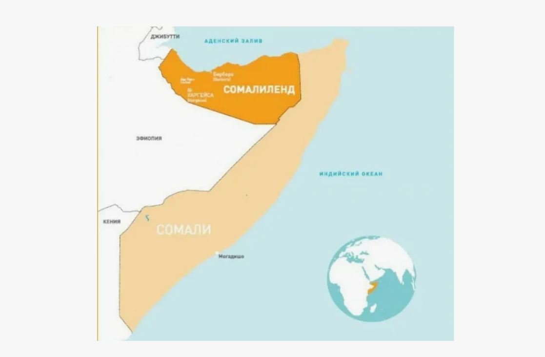 Сомалиленд, осколок некогда единого Сомали, выходящий аккурат на Аденский залив - место важного мирового корабельного трафика