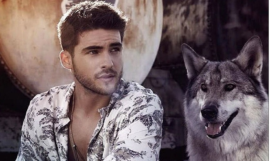 парень с псом