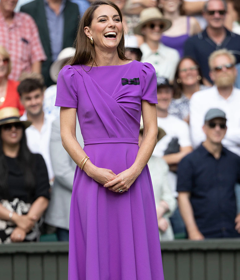 Кейт Миддлтон на мужском финале Уимблдона, 2024. Фото: Стефен Лок, i-mages