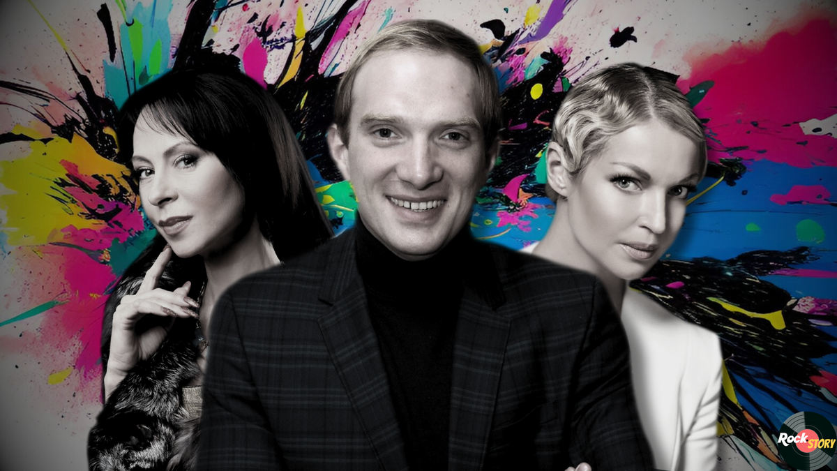 На фотографии: Марина Хлебникова, Андрей Бурковский и Анастасия Волочкова