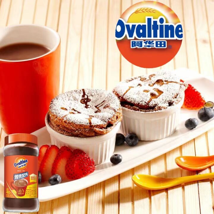 Шоколадное суфле на основе шоколадно - солодового концентрата OVALTINE. Готовим вместе с OVALTINE! 