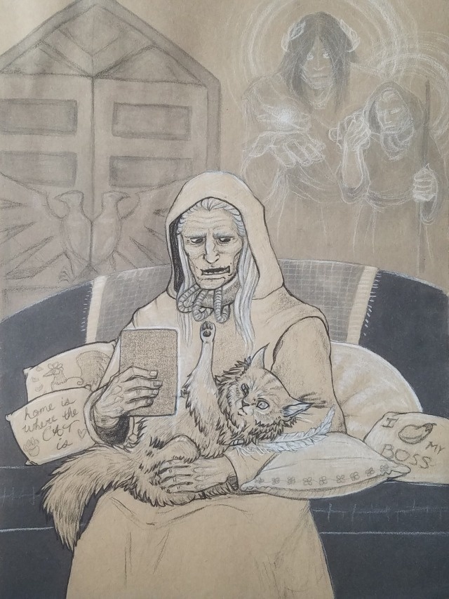 Был ли у него котэ - вот в чём вопрос...