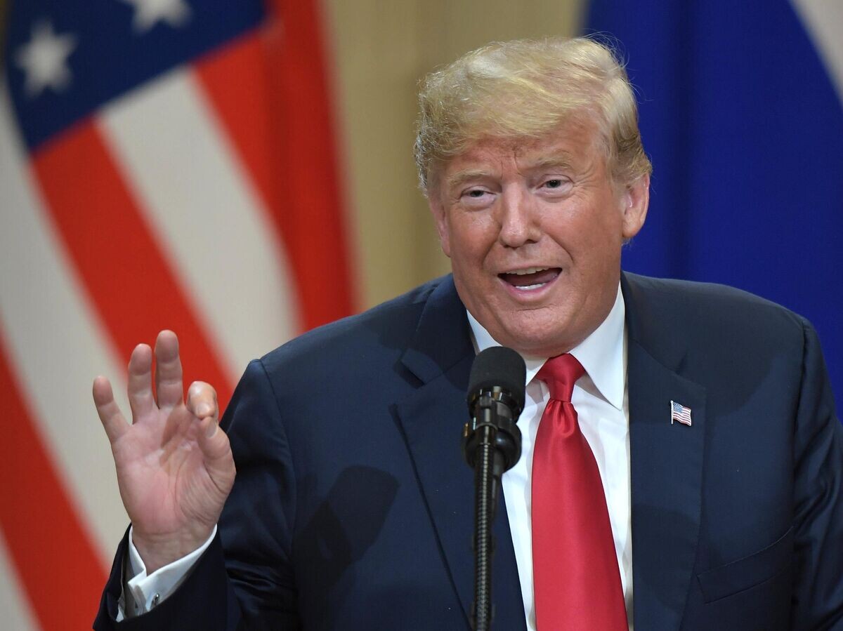    Президент США Дональд Трамп © РИА Новости / Сергей Гунеев