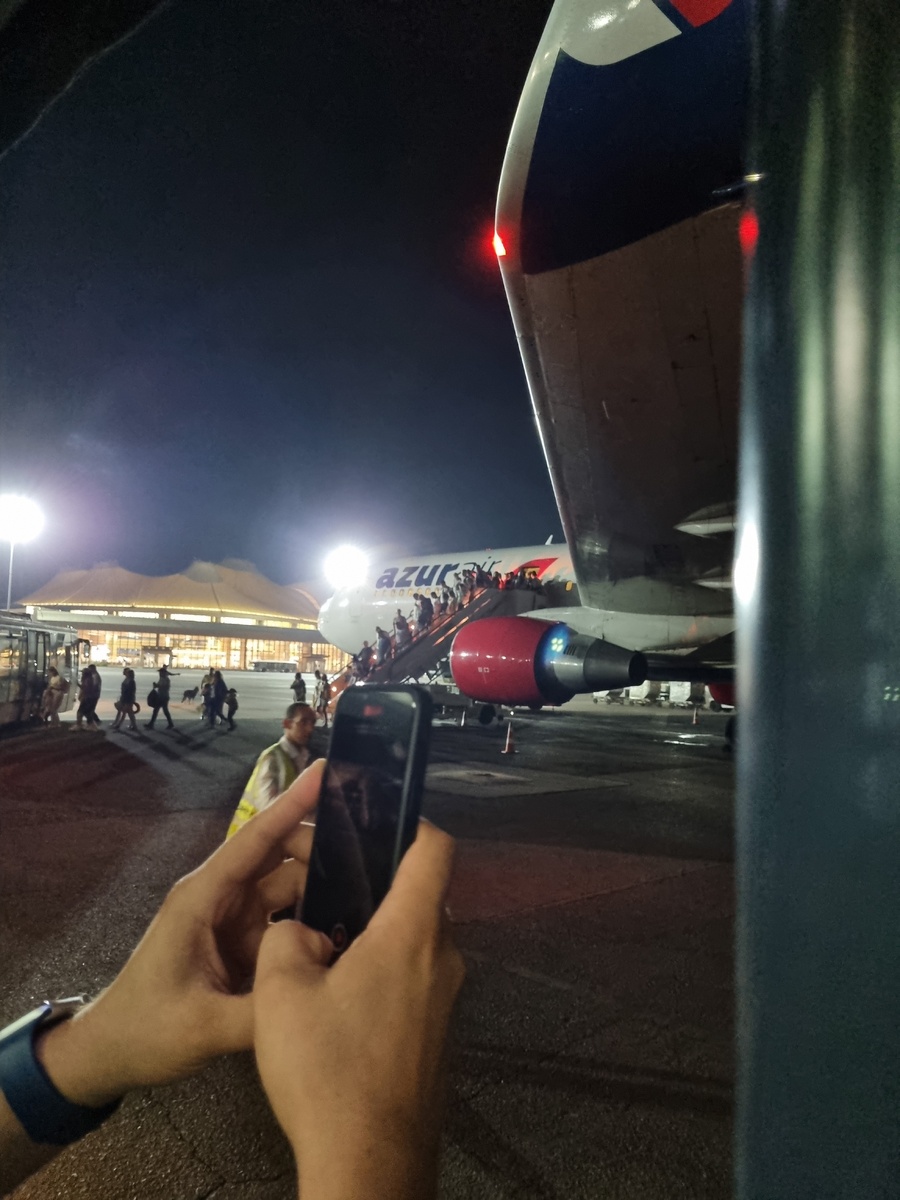 Приземлились в Шарм-эль-Шейхе