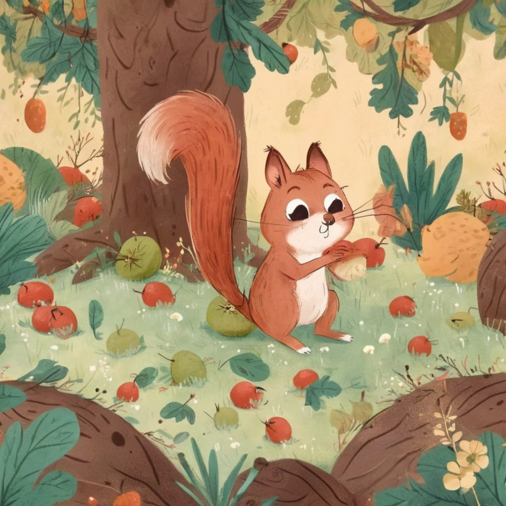 {"prompt": "Children's Illustration Style, __color_ cute Squirrel preparing a farm and harvests kiwi, calm color, 4k, highly detailed, uhd image, intricate details, detailed scene background, detailed, 8k, trending, amazing art, colorful", "negative_prompt": "drawing, painting, crayon, sketch, graphite, impressionist, noisy, blurry, soft, deformed, ugly", "prompt_expansion": "", "styles": "[]", "performance": "Quality", "steps": 60, "resolution": "(1024, 1024)", "guidance_scale": 2, "sharpness": 2, "adm_guidance": "(1.5, 0.8, 0.3)", "base_model": "sd_xl_base_1.0_0.9vae.safetensors", "refiner_model": "None", "refiner_switch": 0.5, "clip_skip": 2, "sampler": "dpmpp_2m_sde_gpu", "scheduler": "karras", "vae": "Default (model)", "seed": "6155655908546834208", "lora_combined_1": "Children_Illustration_SDXL.safetensors : 1.0", "metadata_scheme": "a1111", "version": "Fooocus v2.5.0"}