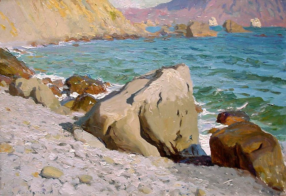 Костинский П. И. (1916–2003)  Берег моря 1960-е