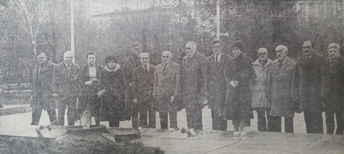 Гости из Дагестана в Волгограде. Фото А. Яицкого на страницах газеты "Волгоградская правда".
