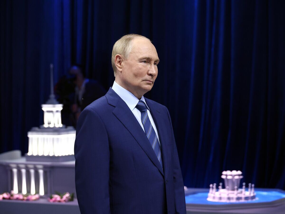    Президент Владимир Путин посетил ВДНХ© POOL