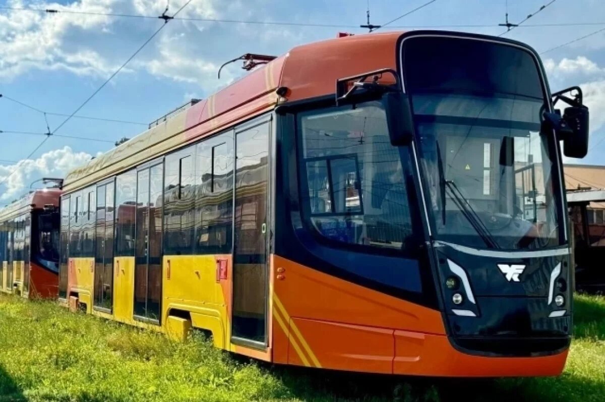    Новые ярославские трамваи прибыли в город