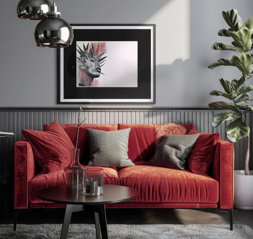 Этот диван очень похож на тот, что я выбрала для квартиры заказчицы