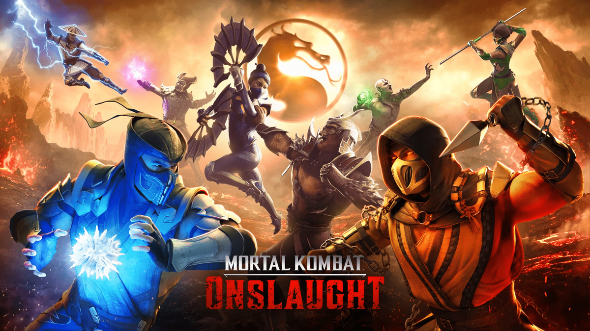 Официальный арт к "Mortal Kombat: Onslaught".