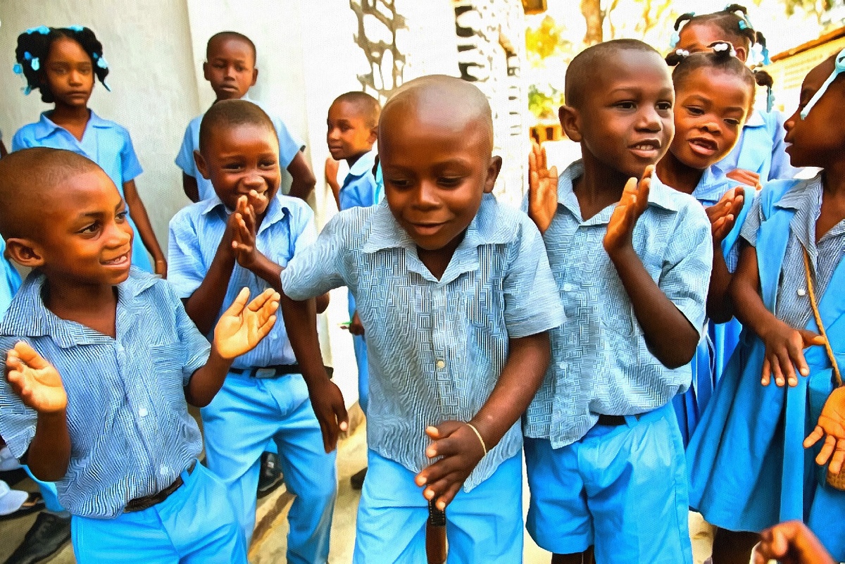 Маленькие гаитяне