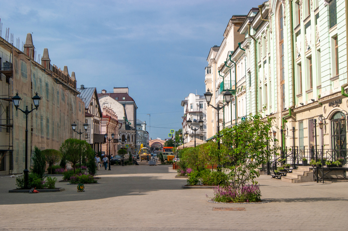 Казань. Улица Баумана.