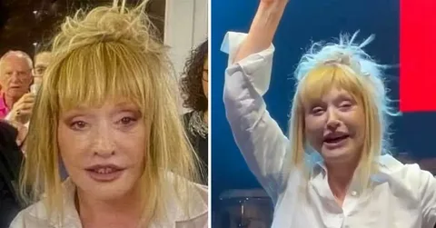 А так стало. Бывшая примадонна.