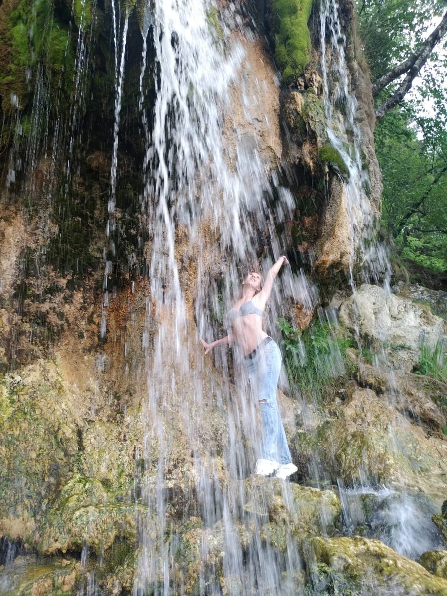 Суксун. Водопад Плакун. Это было оооочень холодно, чесслово