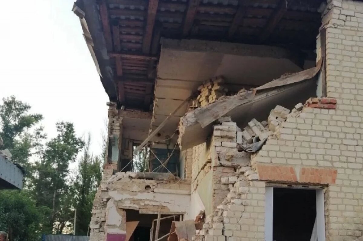    В белгородском селе Новопетровка в многоквартирный дом врезался дрон ВСУ