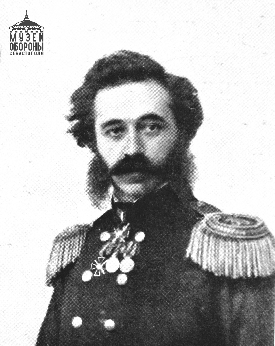 Виктор Иванович Барятинский (1823-1904), участник Крымской войны и обороны Севастополя 1854-1855 гг. 1904 г. С фототипии