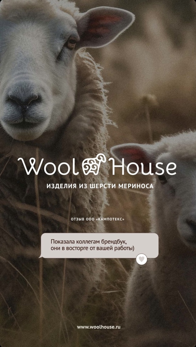 Ребрендинг для Wool House.