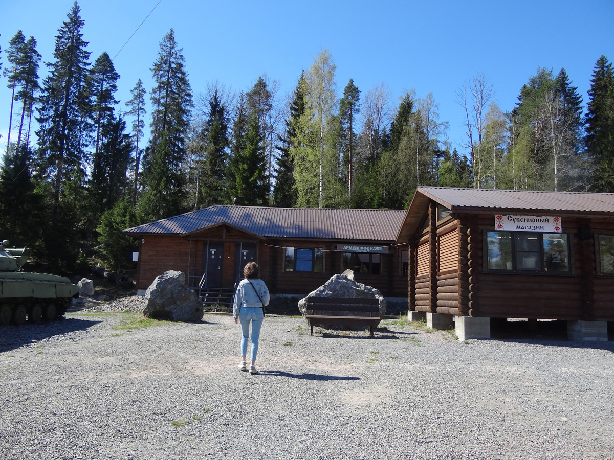 Прилегающая территория и инфраструктура музея "Гора Филина" в Лахденпохья