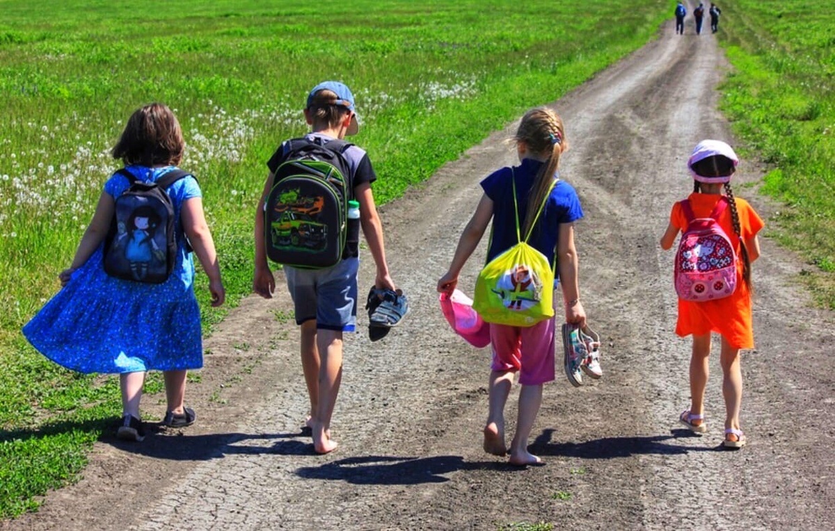 По дороге на Арбугу.