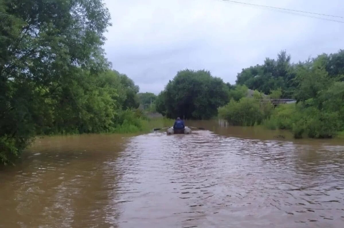    Режим ЧС ввели в одном из районов Приморья из-за паводка