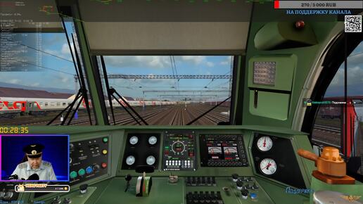  🚂ZDSimulator [ Скорый поезд №12 по маршруту Улан-Удэ - Хилок ] 23.07.2024 16:00мск. 