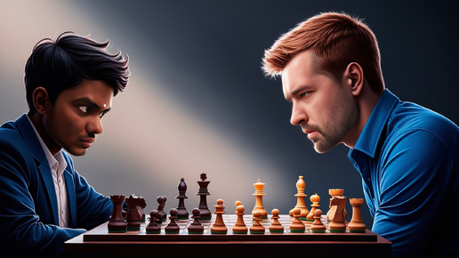 Сила КМС против индийского гроссмейстера ♟ Шахматы блиц