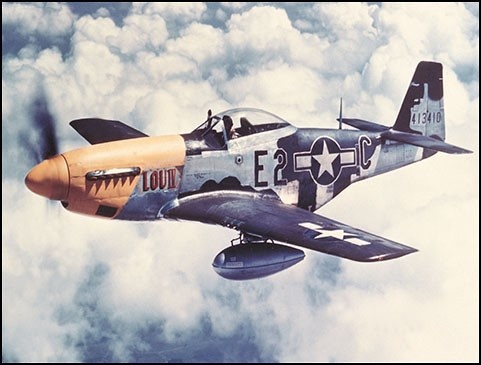 Картинка из свободных источников.Р-51D