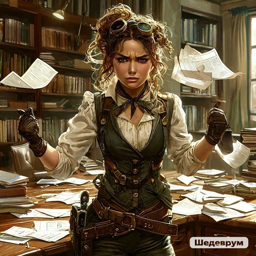 Иллюстрации в стиле стимпанк созданы нейросетью. Примерное отражение моего внутреннего состояния.