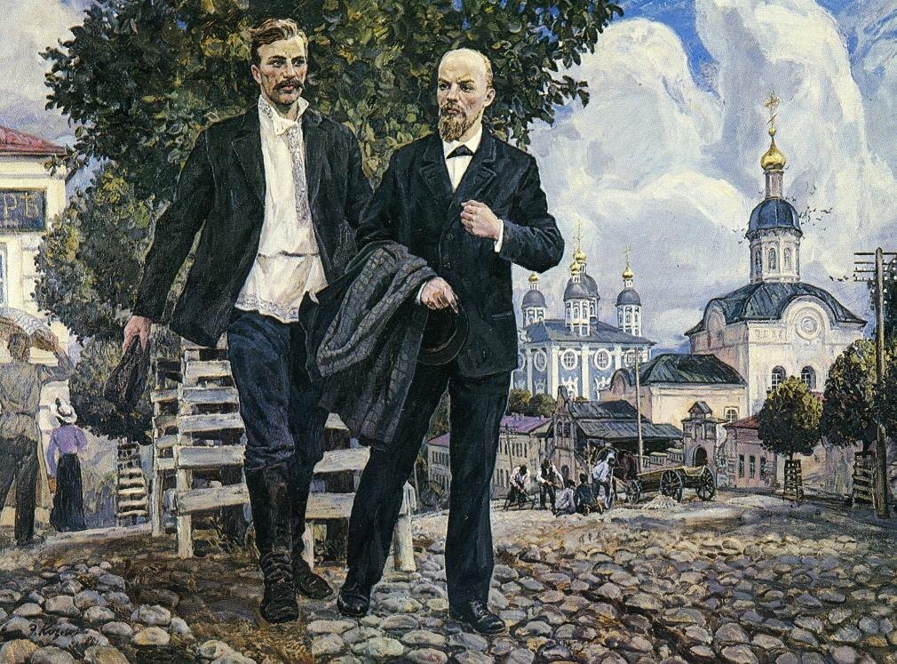 И. Бабушкин и В. Ленин фото из ria.ru