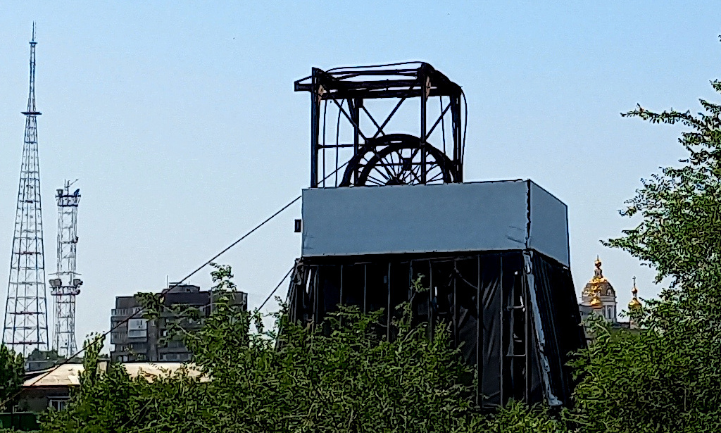 Донецк промышленный и религиозный. Архитектурные ракурсы Донецка 2024 год